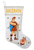 Hercules Christmas Stocking - Personalized and Hand Made Hercules Christmas Stocking