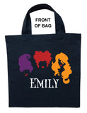 Hocus Pocus Trick or Treat Bag, Personalized Hocus Pocus Halloween Bag, Hocus Pocus Loot Bag