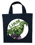 Incredible Hulk Trick or Treat Bag - Personalized Incredible Hulk Halloween Bag
