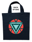 Iron Man Trick or Treat Bag, Personalized Iron Man Halloween Bag