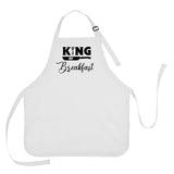 King of Breakfast Apron, Breakfast Apron, Breakfast King Apron, Apron for Breakfast Chef