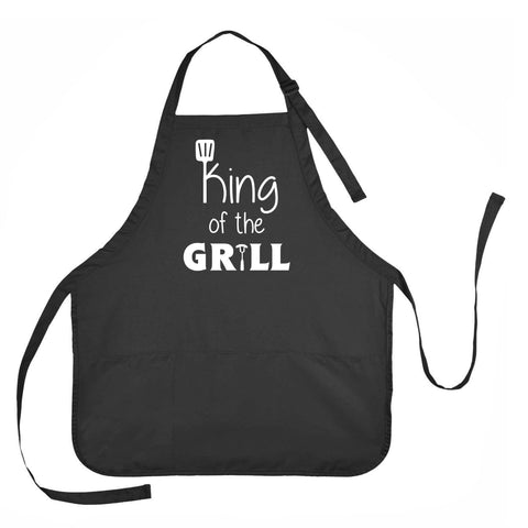 King of the Grill Apron, King of the Grill Cooking Apron, King of the Grill Gift, King of the Grill Present