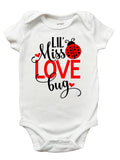 Valentines Day Shirt for Girls, Lil Miss Love Bug Shirt, Girls Valentines Day Shirt, Lil Miss Love Bug Valentines Day Shirt