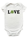 Irish Love Children's Shirt, Shamrock Love Shirt for Kids