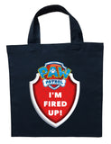 Paw Patrol Marshall Trick or Treat Bag - Personalized Paw Patrol Marshall Halloween Bag