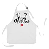 Merry Christmas Apron, Merry Christmas Cooking Apron, Reindeer Apron, Apron Gift