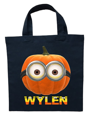 Minion Trick or Treat Bag - Personalized Minion Halloween Bag