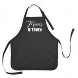 Mom's Kitchen Apron, Apron for Mom, Moms Kitchen, Mom Apron, Custom Mom Apron