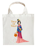 Mulan Trick or Treat Bag - Personalized Mulan Halloween Bag