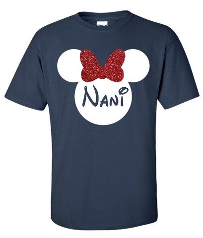 Disney Vacation Family T Shirts Double Sided and Personalized