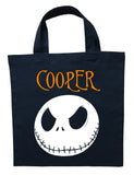 The Nightmare Before Christmas Trick or Treat Bag - Personalized Jack Skellington Halloween Bag