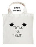 Panda Bear Trick or Treat Bag, Panda Halloween Bag, Custom Panda Bear Bag, Custom Panda Bear Loot Bag