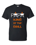 Fathers Day Grilling Shirt, Dad King of the Grill Shirt, Pa Pa King of the Grill Shirt