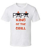 Fathers Day Grilling Shirt, Dad King of the Grill Shirt, Pa Pa King of the Grill Shirt