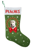 Personalized Pet Photo Christmas Stocking - Available in White, Red or Green
