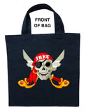 Pirate Trick or Treat Bag - Personalized Pirate Halloween Bag