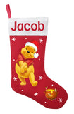 Winnie the Pooh Christmas Stocking, Custom Winnie the Pooh Stocking, Winnie the Pooh Christmas Present