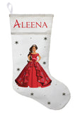 Princess Elena Christmas Stocking, Princess Elena Stocking, Personalized and Hand Made Princess Elena Christmas Stocking