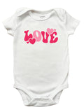 Retro Love T-Shirt, Retro Love T-Shirt for Girls, Valentines Day Retro Shirt for Girls, Girls Retro Valentines Day Shirt, Valentines Day Shirt for Girls