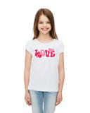 Retro Love T-Shirt, Retro Love T-Shirt for Girls, Valentines Day Retro Shirt for Girls, Girls Retro Valentines Day Shirt, Valentines Day Shirt for Girls