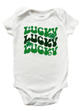 Retro Lucky Shirt, Retro Lucky St. Patrick's Day Shirt, Lucky St. Patrick's Day Shirt, Lucky St Patricks Day Shirt, St. Patrick's Day Shirt for Girls
