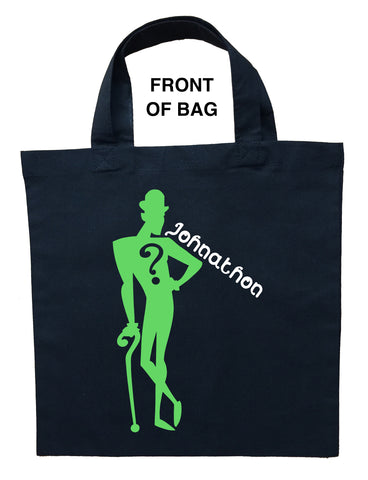 Riddler Trick or Treat Bag - Personalized Riddler Halloween Bag