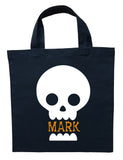 Skeleton Trick or Treat Bag - Personalized Skeleton Halloween Bag