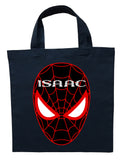 Spiderman Trick or Treat Bag, Personalized Spiderman Halloween Bag