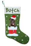 Staffordshire Terrier Christmas Stocking, Staffordshire Terrier Stocking, Personalized Staffordshire Terrier Stocking, Custom Staffordshire Terrier Christmas Stocking