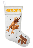 Tarzan Christmas Stocking - Personalized and Hand Made Tarzan Christmas Stocking