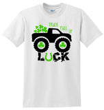 Truck Full of Luck St Patricks Day Shirt, St Patricks Day Shirt for Boys, Boys St Patricks Day Shirt, St Patricks Day Monster Truck Shirt