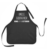 Uncle, Godfather, King of the Kitchen Apron, Godfather Gift, Godfather Apron, King of the Kitchen Apron