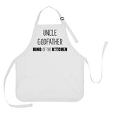Uncle, Godfather, King of the Kitchen Apron, Godfather Gift, Godfather Apron, King of the Kitchen Apron