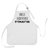 Uncle, Godfather, Pitmaster Apron, Godfather Gift, Godfather Apron, Pitmaster Apron