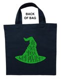 Wicked Witch Trick or Treat Bag, Wicked Witch Halloween Bag, Wicked Witch Loot Bag, Wicked Witch Candy Bag