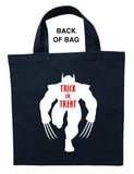 Wolverine Trick or Treat Bag - Personalized Wolverine Halloween Bag