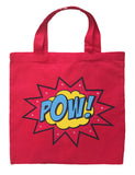 Wonder Woman Trick or Treat Bag - Personalized Wonder Woman Halloween Bag