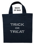 Zebra Trick or Treat Bag, Zebra Halloween Bag, Zebra Loot Bag, Zebra Candy Bag, Custom Zebra Halloween Bag